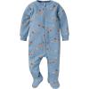 image:imageGerber Baby 2pack 2way Zip Thermal Footed Sleep N PlayFoxes