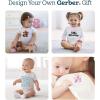 image:imageGerber Baby 5pack Solid Onesies BodysuitsWhite