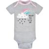 image:imageGerber Baby Girls 8pack Short Sleeve Onesies BodysuitsClouds