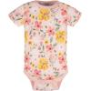 image:imageGerber Baby Girls 8pack Short Sleeve Onesies BodysuitsGolden Floral