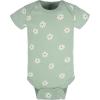 image:imageGerber Baby Girls 8pack Short Sleeve Onesies BodysuitsGolden Floral