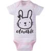 image:imageGerber Baby Girls 8pack Short Sleeve Onesies BodysuitsPink Bunny
