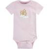image:imageGerber Baby Girls 8pack Short Sleeve Onesies and 4Pack Sleep N Play Clothing Bundle Castle Preemie
