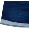 image:imageGerber Baby Girls Baby and Toddler Girls Cuffed Denim ShortsDark Blue Denim Wash