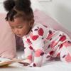 image:imageGerber Baby Girls Babygirls 4pack Footed PajamasApple  Woodland Magic