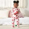 image:imageGerber Baby Girls Babygirls 4pack Footed PajamasApple  Woodland Magic