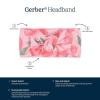 image:imageGerber Baby Girls Butterysoft With Bow Viscose Made Eucalyptus Headband Rainbow Sky One Size USJust Peachy