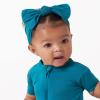 image:imageGerber Baby Girls Butterysoft With Bow Viscose Made Eucalyptus Headband Rainbow Sky One Size USOcean Teal