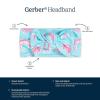 image:imageGerber Baby Girls Butterysoft With Bow Viscose Made Eucalyptus Headband Rainbow Sky One Size USRainbow Sky