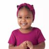 image:imageGerber Baby Girls Butterysoft With Bow Viscose Made Eucalyptus Headband Rainbow Sky One Size USRaspberry