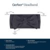 image:imageGerber Baby Girls Butterysoft With Bow Viscose Made Eucalyptus Headband Rainbow Sky One Size USShadow