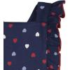 image:imageGerber Baby Girls Sleeveless Ruffle RomperBlue Hearts