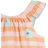 image:imageGerber Baby Girls Sleeveless Ruffle RomperPink Stripes