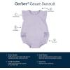 image:imageGerber Baby Girls Sleeveless Ruffle RomperPurple