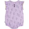 image:imageGerber Baby Girls Sleeveless Ruffle RomperPurple Seahorses