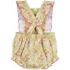 image:imageGerber Baby Girls Sleeveless Ruffle RomperYellow Floral