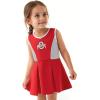 image:imageGerber Baby Girls Toddler NCAA College Team Cheer Dress amp Bloomer SetRed