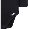 image:imageGerber Baby Long Sleeve Solid Onesies Multipack Interlock 180 GsmBlack