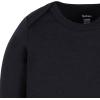image:imageGerber Baby Long Sleeve Solid Onesies Multipack Interlock 180 GsmBlack