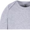 image:imageGerber Baby Long Sleeve Solid Onesies Multipack Interlock 180 GsmGrey Heather