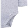 image:imageGerber Baby Long Sleeve Solid Onesies Multipack Interlock 180 GsmGrey Heather