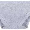 image:imageGerber Baby Long Sleeve Solid Onesies Multipack Interlock 180 GsmGrey Heather