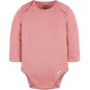 image:imageGerber Baby Long Sleeve Solid Onesies Multipack Interlock 180 GsmPink
