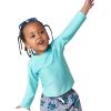 image:imageGerber Baby Toddler UPF 50 Long Sleeve Rashguard Swim ShirtAqua