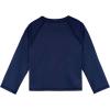 image:imageGerber Baby Toddler UPF 50 Long Sleeve Rashguard Swim ShirtNavy