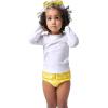 image:imageGerber Baby Toddler UPF 50 Long Sleeve Rashguard Swim ShirtNavy