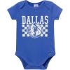 image:imageGerber unisexbaby NBA Team 2 Pack Short Sleeve Onesie BodysuitsDallas Mavericks