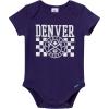 image:imageGerber unisexbaby NBA Team 2 Pack Short Sleeve Onesie BodysuitsDenver Nuggets