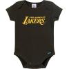 image:imageGerber unisexbaby NBA Team 2 Pack Short Sleeve Onesie BodysuitsLos Angeles Lakers