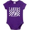 image:imageGerber unisexbaby NBA Team 2 Pack Short Sleeve Onesie BodysuitsLos Angeles Lakers