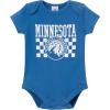 image:imageGerber unisexbaby NBA Team 2 Pack Short Sleeve Onesie BodysuitsMinnesota Wolves