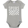image:imageGerber unisexbaby NBA Team 2 Pack Short Sleeve Onesie BodysuitsSan Antonio Spurs