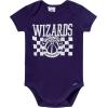 image:imageGerber unisexbaby NBA Team 2 Pack Short Sleeve Onesie BodysuitsWashington Wizards