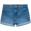 image:imageGerber Baby Girls Baby and Toddler Girls Cuffed Denim ShortsLight Blue Denim Wash