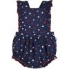 image:imageGerber Baby Girls Sleeveless Ruffle RomperBlue Hearts
