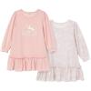 image:imageGerber Baby Girls Toddler Girls 2pack Loosefitting NightgownsBunny