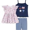 image:imageGerber Baby Girls Toddler Girls Shirt and Shorts SetUsa