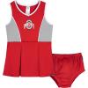 image:imageGerber Baby Girls Toddler NCAA College Team Cheer Dress amp Bloomer SetRed