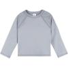 image:imageGerber Baby Toddler UPF 50 Long Sleeve Rashguard Swim ShirtGrey