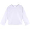 image:imageGerber Baby Toddler UPF 50 Long Sleeve Rashguard Swim ShirtWhite