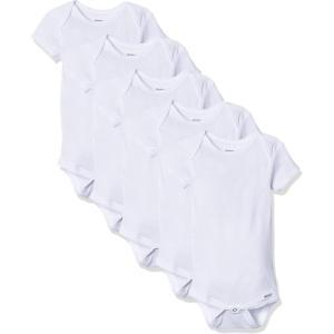 image:imageGerber Baby 5pack Solid Onesies BodysuitsWhite