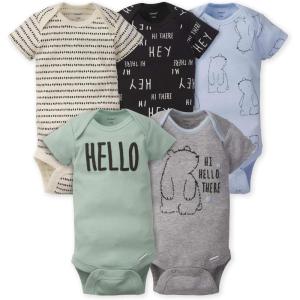 image:imageGerber Baby Boys 5pack Variety Onesies BodysuitsHello Bear