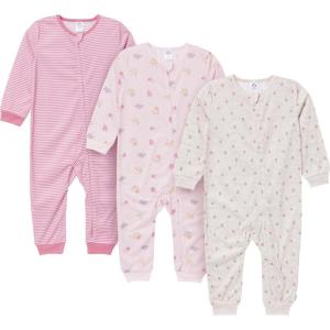 image:imageGerber Baby Girls 3pack Loosefitting Footless PajamasFruits
