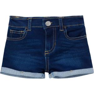 image:imageGerber Baby Girls Baby and Toddler Girls Cuffed Denim ShortsDark Blue Denim Wash