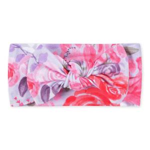 image:imageGerber Baby Girls Butterysoft With Bow Viscose Made Eucalyptus Headband Rainbow Sky One Size USLilac Garden