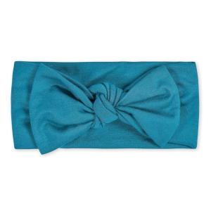 image:imageGerber Baby Girls Butterysoft With Bow Viscose Made Eucalyptus Headband Rainbow Sky One Size USOcean Teal